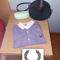 Fred Perry Camicia originale elegante TgS