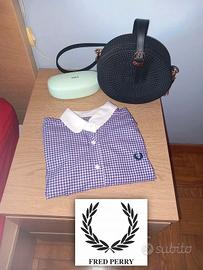 Fred Perry Camicia originale elegante TgS