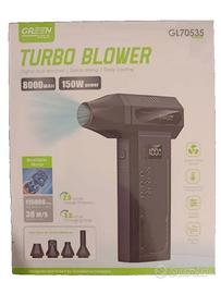 Soffiatore Turbo Elettrico Ricaricabile 8000mAh