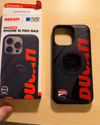 Custodia Quad lock iphone 16 pro max ducati