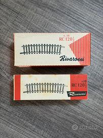36 binari curvi Rivarossi 3302 RC 120 1/2