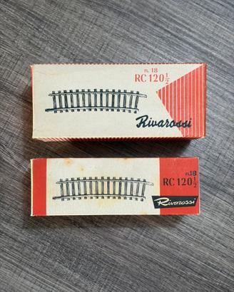 36 binari curvi Rivarossi 3302 RC 120 1/2