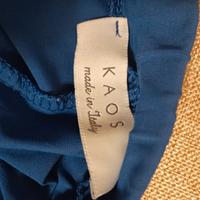 pantaloni con pieghe 