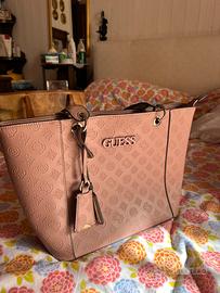 Borsa guess hot sale rosa cipria