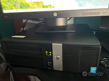 Hp RP5 5810 i7 Windows 11 pc fisso ufficio 8gb 1tb
