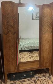 Armadio vintage anni ‘30-‘40 stile Art Déco