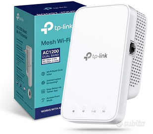 Ripetitore WiFi RE330, amplificatore WiFi AC1200