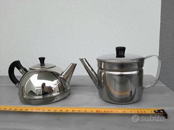 Teiera e Bricco inox