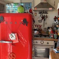 Frigorifero SMEG rosso