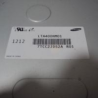 Pannello display lcd  Samsung  LTA400HM01