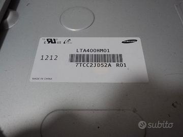 Pannello display lcd  Samsung  LTA400HM01