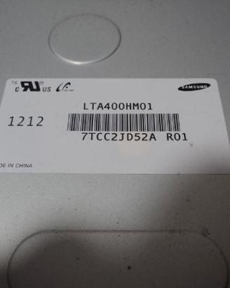 Pannello display lcd  Samsung  LTA400HM01