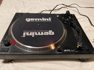 giradischi gemini  1800 direct drive quartz leggi