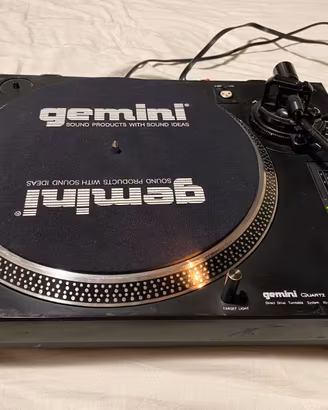 giradischi gemini  1800 direct drive quartz leggi