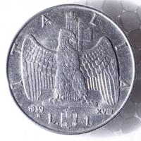 1 Lira di Vittorio Emanuele III 1939 XVIII