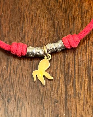 Collana con ciondolo  DoDo in oro 18Kt