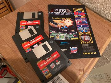 Wing commander - 3 floppy e manuale