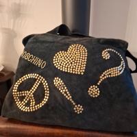 Borsa a tracolla modello biker Moschino by Redwall