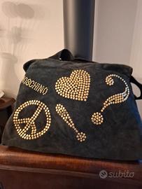 Borsa a tracolla modello biker Moschino by Redwall