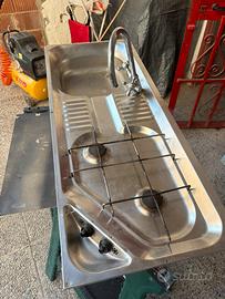 Piano cottura con lavello smev