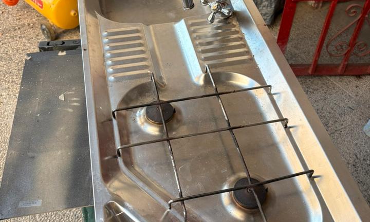 Piano cottura con lavello smev