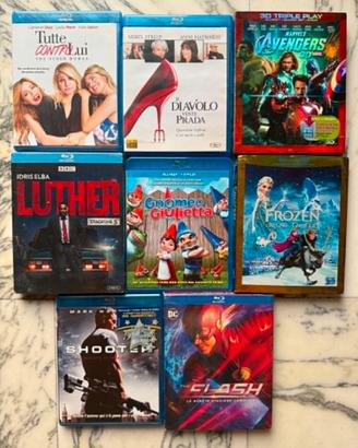 LOTTO 8 FILM COFANETTI BLURAY VARI FUORI CATALOGO
