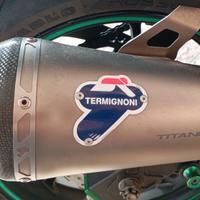 Scarico Termignoni Titanium con chiusura  carbonio