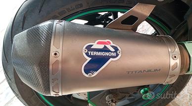 Scarico Termignoni Titanium con chiusura  carbonio