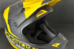 Casco MX Motocross Fox V1 Rockstar