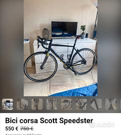 Bici da corsa Scott Speedster