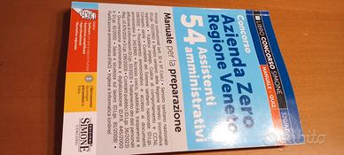 Libro concorso azienda zero regione Veneto