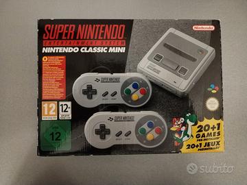 SNES Classic Mini, originale, super nintendo + 21