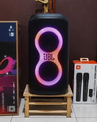 JBL Partybox 120+ 2 microfoni JBL+ Scatole orig.