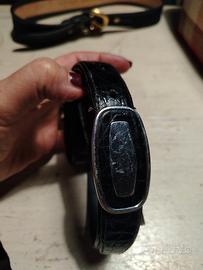 cintura coccodrillo vintage