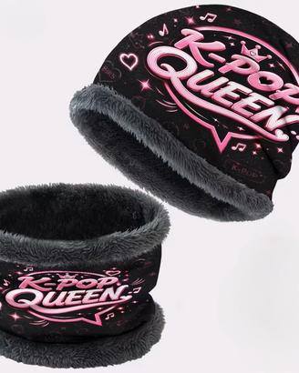 Set Scaldacollo + cappellino K-Pop Queen K pop