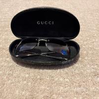 Occhiali da sole Gucci vintage con custodia