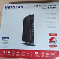 router Netgear N600 Wireless Dual Band Gigabit 