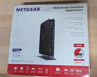 router Netgear N600 Wireless Dual Band Gigabit 