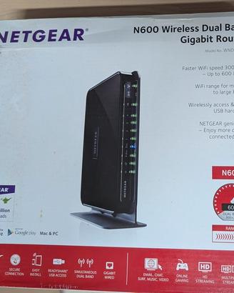router Netgear N600 Wireless Dual Band Gigabit 