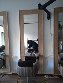 Arredamento parrucchieri “pietra nera “