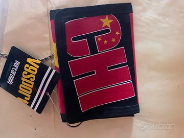 Portafoglio cina bandiera