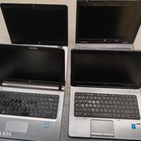 Lotto 4 laptop HP probook e elitebook Intel i5