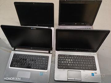 Lotto 4 laptop HP probook e elitebook Intel i5