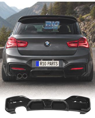 DIFFUSORE BMW F20 LCI 15-19 LOOK CS NERO LUCIDO