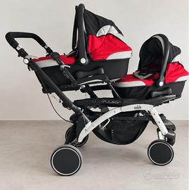 Passeggino gemellare trio Twin Pulsar  CAM