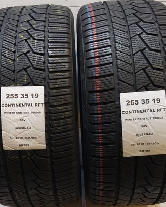 2 GOMME 255 35 19 CONTINENTAL RFT BR785