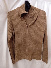 Cardigan color cammello/marrone
