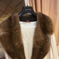 Collo marrone di visone