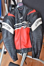 giacca moto pelle