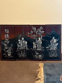 Quadri Pannello madreperla vintage,  siam vietnam